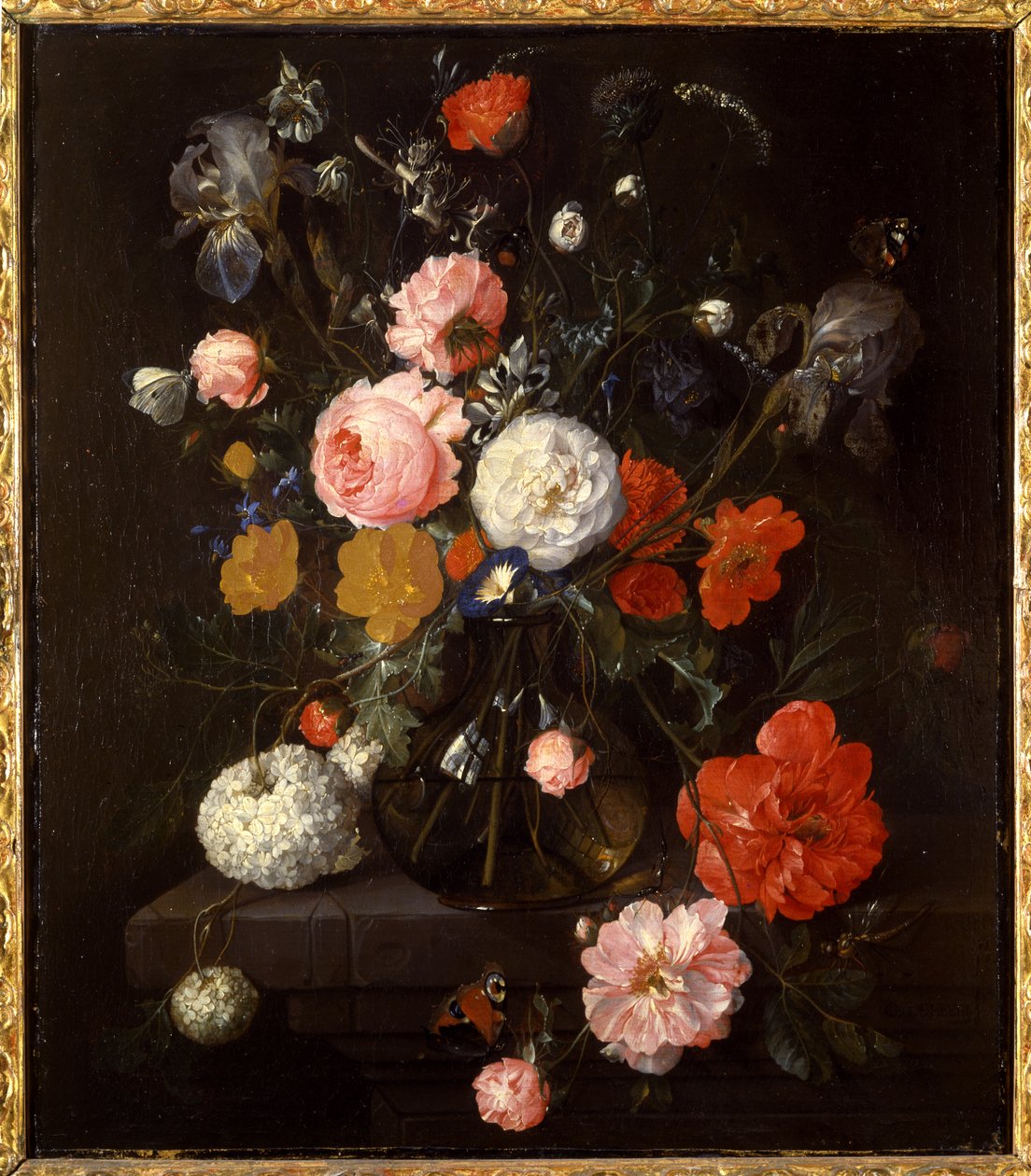Váza virágokkal, 1670-80 körül alkotó: Cornelis de Heem