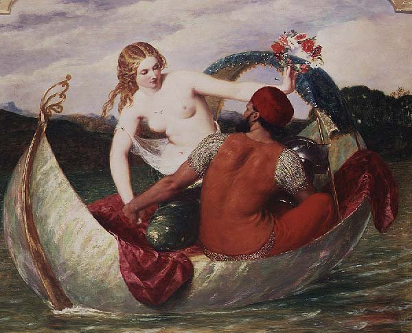 A gyöngyhajó, 1845 körül alkotó: Frederick Richard Pickersgill