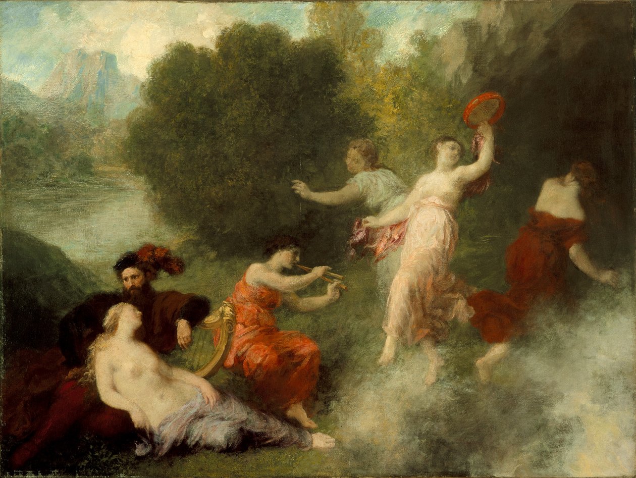 Tannhäuser a Venushegyen, 1864 alkotó: Ignace Henri Jean Fantin Latour