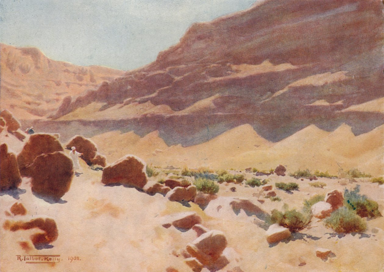 Egy Wady a Mokattam Hillsben, 1880, 1904 alkotó: Robert George Talbot Kelly
