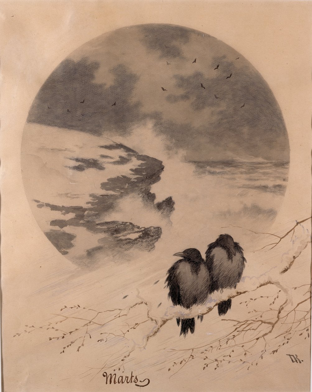 március alkotó: Theodor Kittelsen