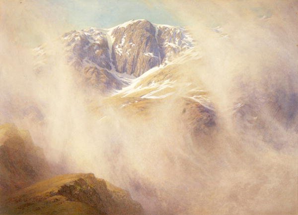 Ködös reggel, Hen Tor, Coniston Fells alkotó: William Gersham Collingwood