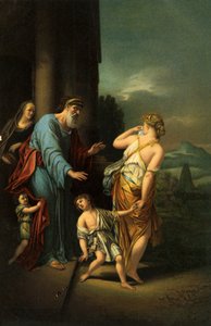 Ábrahám elküldi Hágárt és Izmaelt - - Biblia
