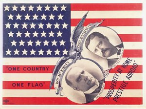 Választási plakát az 1900-as amerikai elnökválasztáshoz