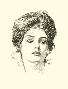 Illusztráció: A társadalmi létra alkotó: Charles Dana Gibson