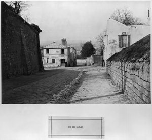 Rue des Saules, Párizs, 1858-78