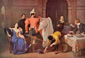 Shakespeare: Katherina és Petruchio, A cickány megszelídítése, IV. felvonás, 3. jelenet (színes litó)