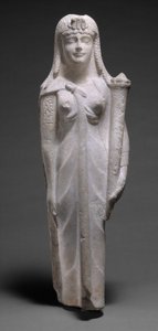 Ptolemaiosz királynő szobra, talán VII. Kleopátra, ie 200-30 (dolomitos mészkő) alkotó: Egyptian Ptolemaic Period