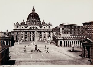 A S. Pietro-bazilika, Vatikánváros alkotó: Giorgio Sommer
