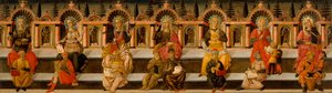 "A hét szabad művészet" (Aritmetika, geometria, zene, asztrológia, logika, retorika és nyelvtan) - The Seven Liberal Arts - Giovanni di Ser Giovanni festészete