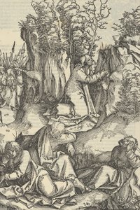 Az agónia a kertben, Urunk Jézus Krisztus szenvedésének tükréből, 1507 alkotó: Hans Schäufelein the Elder