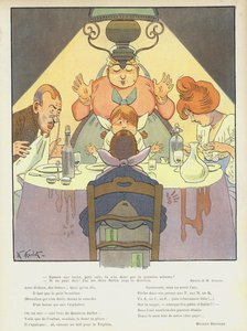 Illusztráció Le Rire alkotó: Henri Avelot