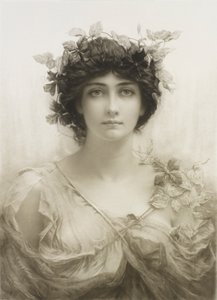 Clematis (vegyes metszet) alkotó: Hubert von Herkomer