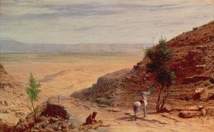 Az út Jeruzsálem és Jerikó között alkotó: Hubert von Herkomer