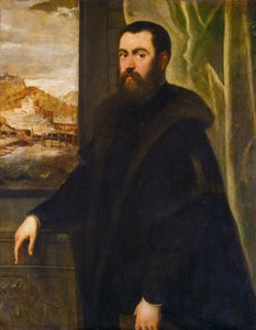 Tájképű férfi portréja, 15521556