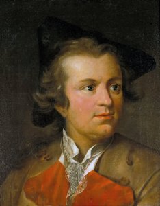 Gotthold Ephraim Lessing portréja 1729-1781, 1755 körül.
