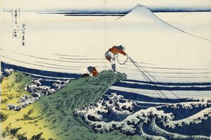 Kajikazawa Kai tartományban, a „Harminchat nézet a Fuji-hegyről” sorozatból alkotó: Katsushika Hokusai