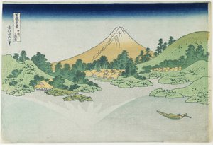 A víz felszíne Misakánál, Ko_shu_ tartományban, 1831-1834 alkotó: Katsushika Hokusai