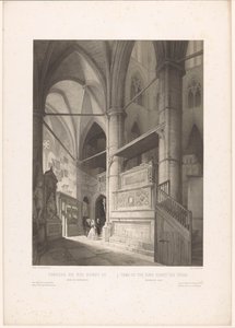 Henrik angol király sírja a Westminster Abbeyben III. Henrik Tombeau du roi, abbaye de Westminster / Harmadik Henrik király sírja, Westminster Abbey (cím az objektumon) Anglia, Írország és Skócia (sorozat címe) Anglia, Írország és Skócia