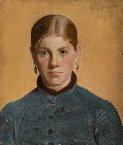 dánul: Skagenspige alkotó: Michael Peter Ancher