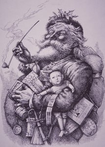 Mikulás alkotó: Thomas Nast