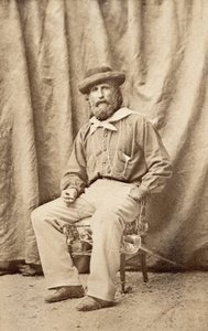 Giuseppe Garibaldi Casertában 1860-ban alkotó: Unknown photographer