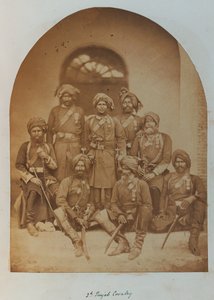 Az indiai hadsereg tisztjei és altisztei, valamennyien az Indiai Érdemrend birtokosai alkotó: Unknown photographer