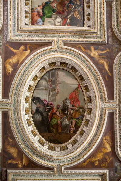 Mordokeus diadala (freskó) alkotó: Veronese