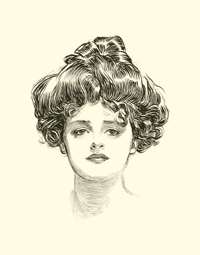 Illusztráció: A társadalmi létra alkotó: Charles Dana Gibson