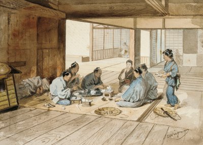 A Tea Party alkotó: Charles Wirgman