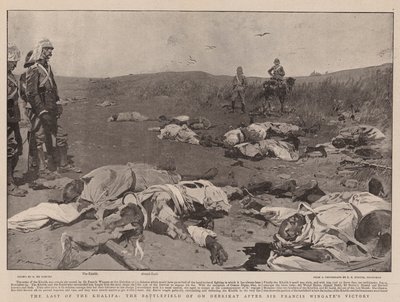 The Last of the Khalifa, Om Debrikat csatatere Sir Francis Wingate győzelme után alkotó: Frederic de Haenen
