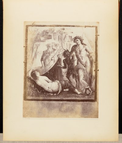 Friss Bacchus és Ariadné Pompeji alkotó: Giorgio Sommer