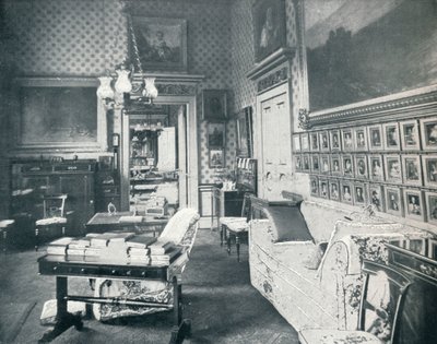 A Prince Consorts öltözője a Buckingham-palotában, 1899, 1901 alkotó: HN King