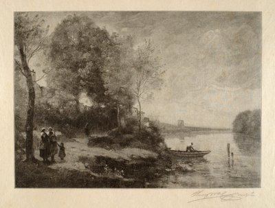 La Riviere a la Tour Lointaine alkotó: Henry Wolf
