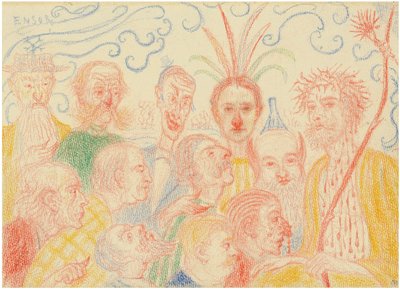 Scènes de la Vie du Christ Jelenetek Krisztus életéből, 1910-1915. alkotó: James Ensor