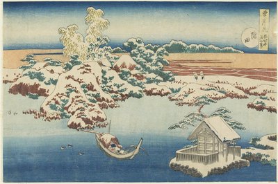 Sumida, c. 1833 alkotó: Katsushika Hokusai