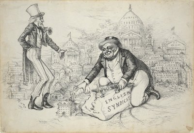 Angol Szindikátus (brit arany) alkotó: Thomas Nast