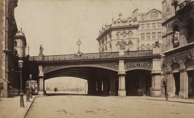 A Holborn viadukt, London alkotó: Unknown photographer