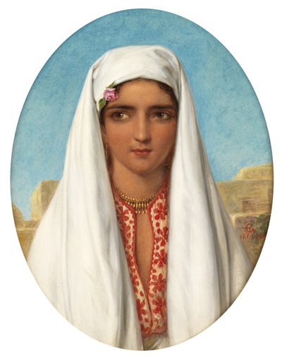 Egy keleti szépség, 1862 alkotó: William Gale