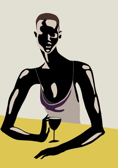 Névtelen portré, 2017, (digitális) alkotó: Yi Xiao Chen