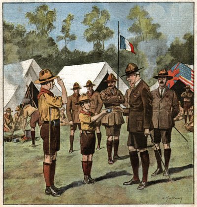 Robert Baden Powell. alkotó: John Pardon