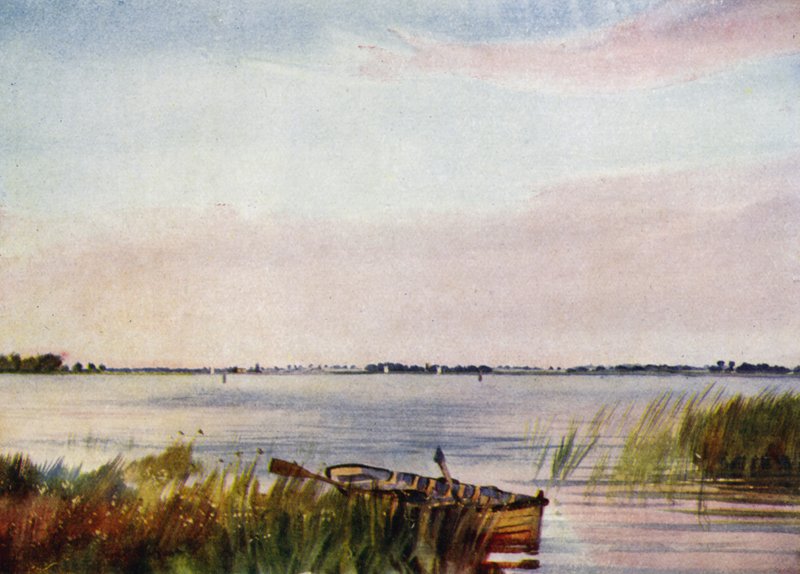 Norfolk Broads: Hickling Broad alkotó: Frank Southgate