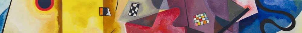 Sárga Piros Kék (Wassily Kandinsky)